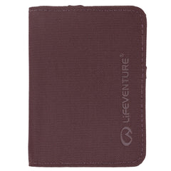 Lifeventure Credit Card Case with RFID Protection, Plum