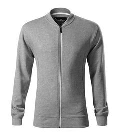 Malfini Bomber pulover 320g/m2, siva