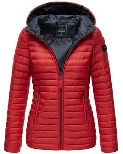 Marikoo ASRAA women's mid-season jacket with hood,