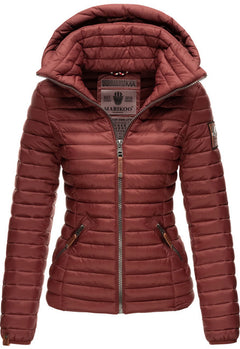 Marikoo LOWENBABY women's transitional jacket with hood, burgundy