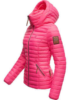 Marikoo LOWENBABY women's transitional jacket with hood, pink