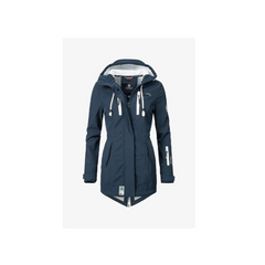 Marikoo ZIMTZICKE ženska zimska softshell jakna s kapuco, modra