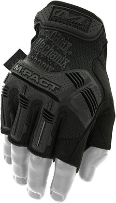 Mechanix M-Pact rokavice proti udarcem brez prstov, črne