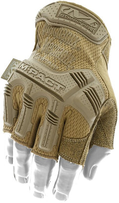 Mechanix M-Pact rokavice proti udarcem brez prstov, coyote