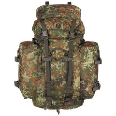 MFH BW Mountain nahrbtnik Flecktarn 80L vzorec