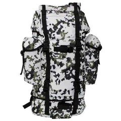 MFH BW Waterproof Backpack, Snow Camo, 65L