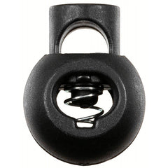 MFH Cord End, Black, 10 pcs/pack