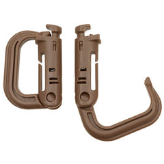 MFH MOLLE vponka plastična, coyote tan, 2 kos