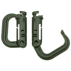 MFH MOLLE vponka plastična, OD green, 2 kos