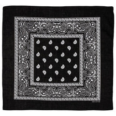 MFH Shemagh 55 x 55 cm, Black-White, Cotton