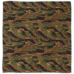 MFH Scarf, Tiger Stripe, 55 x 55 cm, Cotton