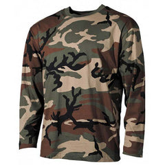 MFH Woodland Long Sleeve T-Shirt