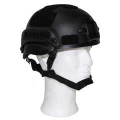 MFH US MICH 2002 Helmet, ABS-Plastic, Black