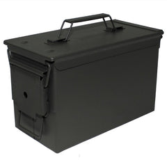 MFH US M2A1 kovinski zabojnik za municijo, olivno zelen 30 x 15,5 x 19 cm