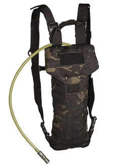 Mil-Tec laser cut hidracijski nahrbtnik 2.5l, multitarn črn