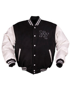 Mil-Tec NY BASEBALL jakna, črna/bela