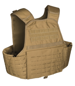 Mil-Tec Laser Cut Carrier nosilec balističnih plošč, coyote
