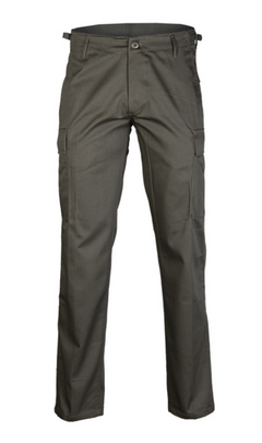 Mil-Tec US Ranger BDU STRAIGHT CUT hlače, olivno zelene