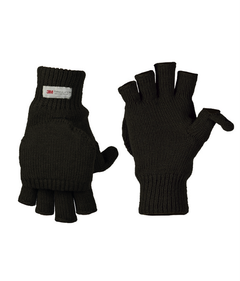 Mil-Tec rokavice brez prstov, črne
