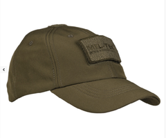 Mil-Tec Baseball kapa softshell za zimo, olivno zelena