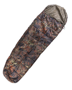 Mil-Tec COMMANDO spalna vreča z prevleko, flecktarn