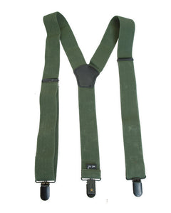 Mil-Tec Trousers Leg Straps Y with Clips, Olive