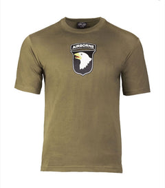 Mil-Tec airborne majica, olivno zelena