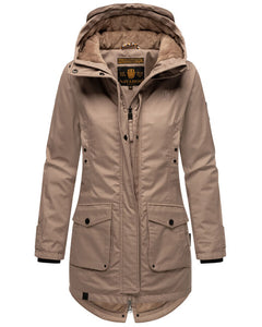 Navahoo BRINJAA ženska softshell prehodna jakna, Taupe grey