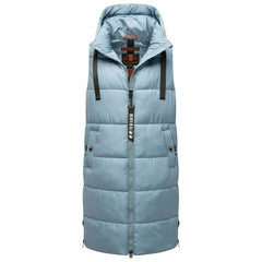 Navahoo Schnuffelchen ženski dolgi telovnik, powder blue