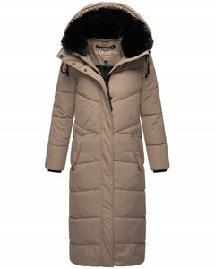 Navahoo HINGUCKER ženska zimska jakna s kapuco, light grey