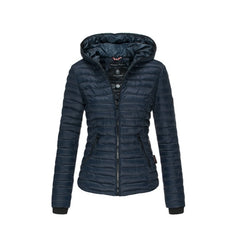 Navahoo Kimuk women's transitional jacket with hood, Navy