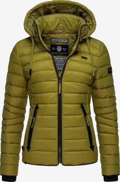 Navahoo Lulana ženska prehodna jakna s kapuco, Moss green
