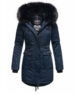 Navahoo LULUNA PRINCESS women's winter hooded jacket, Navy