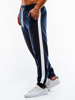Ombre P865 moška trenirka, navy modra