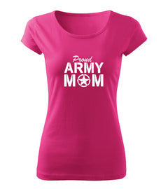DRAGOWA ženska majica army mom 150 g/m², roza