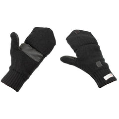 MFH Knit Gloves with 3M™ Thinsulate™ Insulation, Black