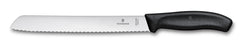 Victorinox Swiss Classic Bread and Pastry Knife, Black