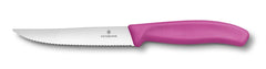 Victorinox Swiss Classic nôž na steak a pizzu, ružová