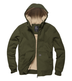 Vintage Industries Datton winter jacket, dark olive