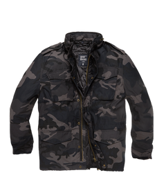 Vintage Industries Capper parka, temno kamuflaž