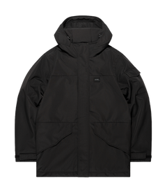 Vintage Industries Oliver parka, črna