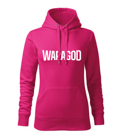 WARAGOD ženski pulover s kapuco FastMERCH 320 g/m², roza