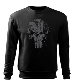 DRAGOWA moški pulover Frank The Punisher 300 g/m², črna
