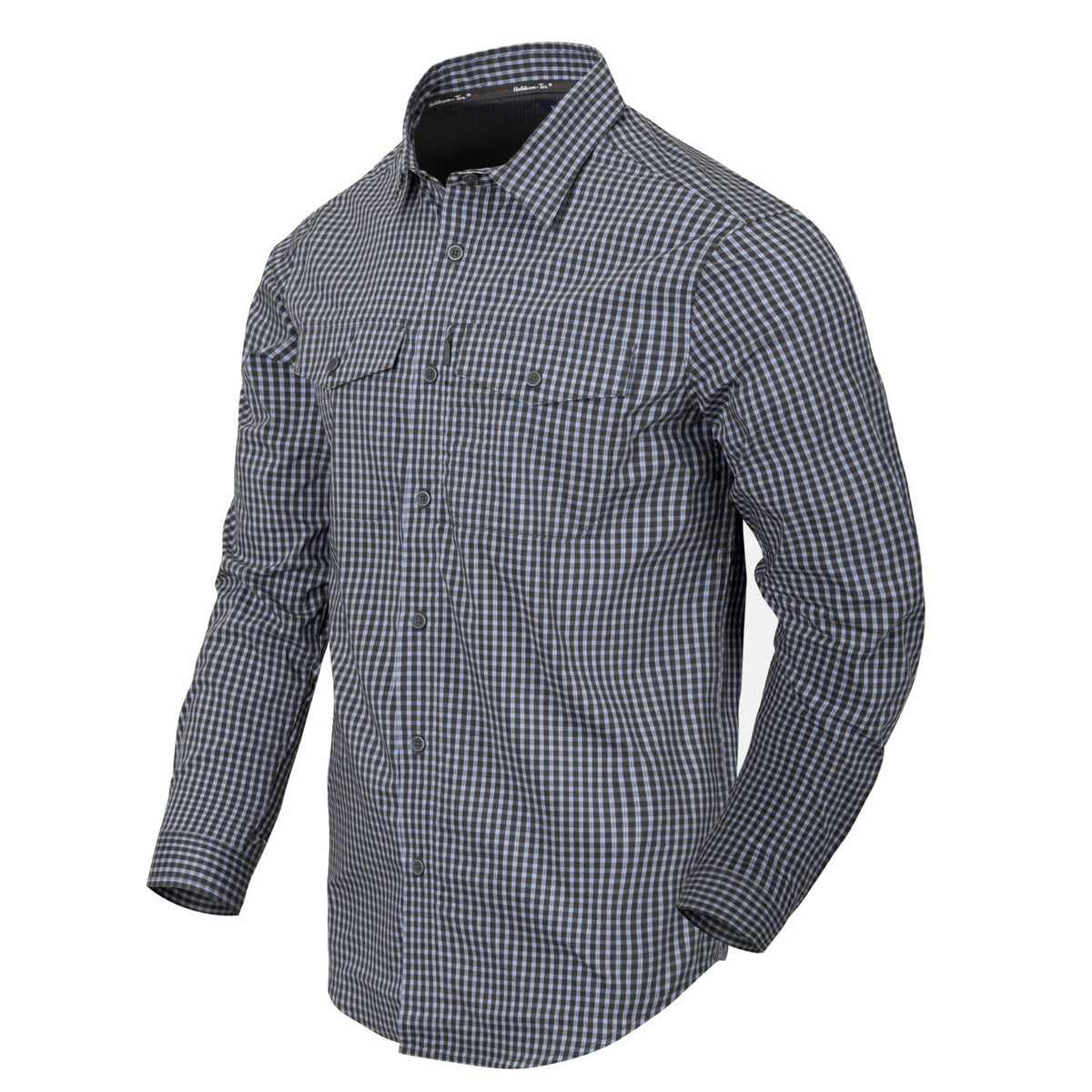 Helikon-Tex košeľa taktická na skryté nosenie, Phantom Grey Checkered