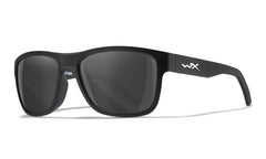 WileyX OVATION očala s sivim zrcalnim steklom, črna