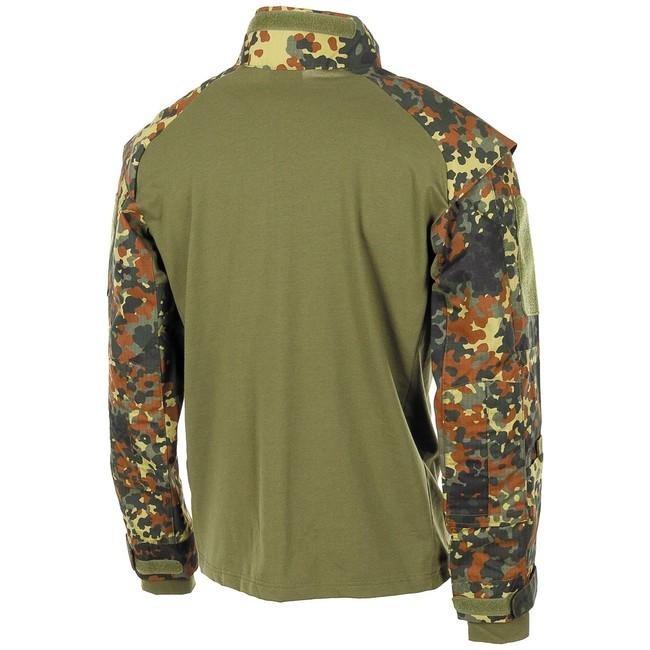 MFH Combat taktična spodnja majica z dolgimi rokavi, Flecktarn