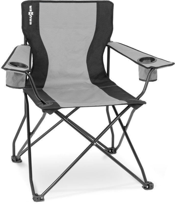 Brunner Action Armchair Equiframe kampinški stol, siva/črna