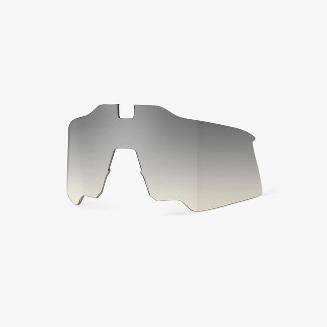 100% SPEEDCRAFT "AIR" nadomestne leče, Lowlight Yellow Silver Mirror