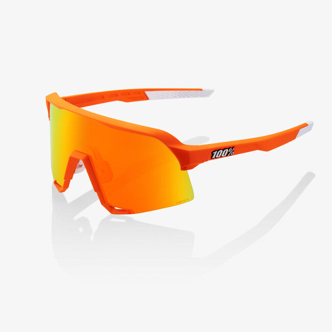 100% S3 sončna očala Soft Tact, neon oranžna