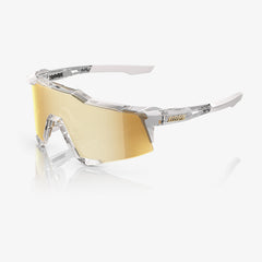 100% Speedcraft Sunglasses, Money Mike 24 LE - HiPER Gold Mirror